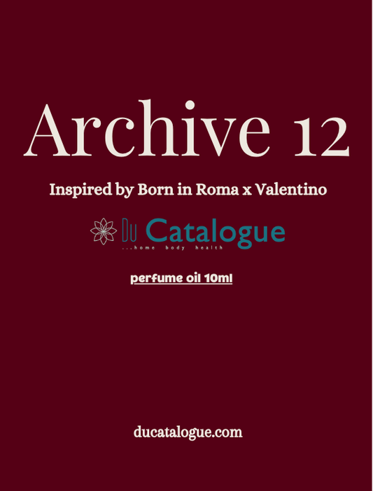 Archive 12, inspired by Born in Roma (M) x Valentino