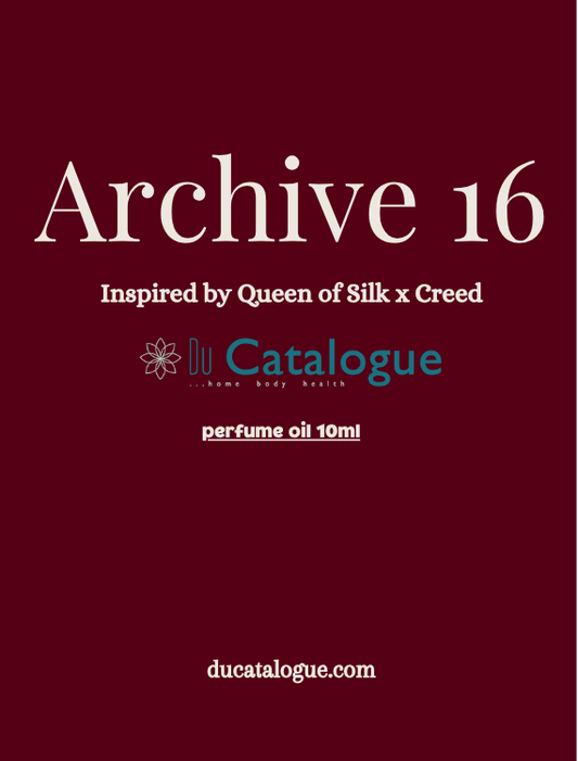 Archive 16, inspired by Queen of Silk by Creed