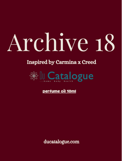 Archive 18, inspired by Carmina by Creed