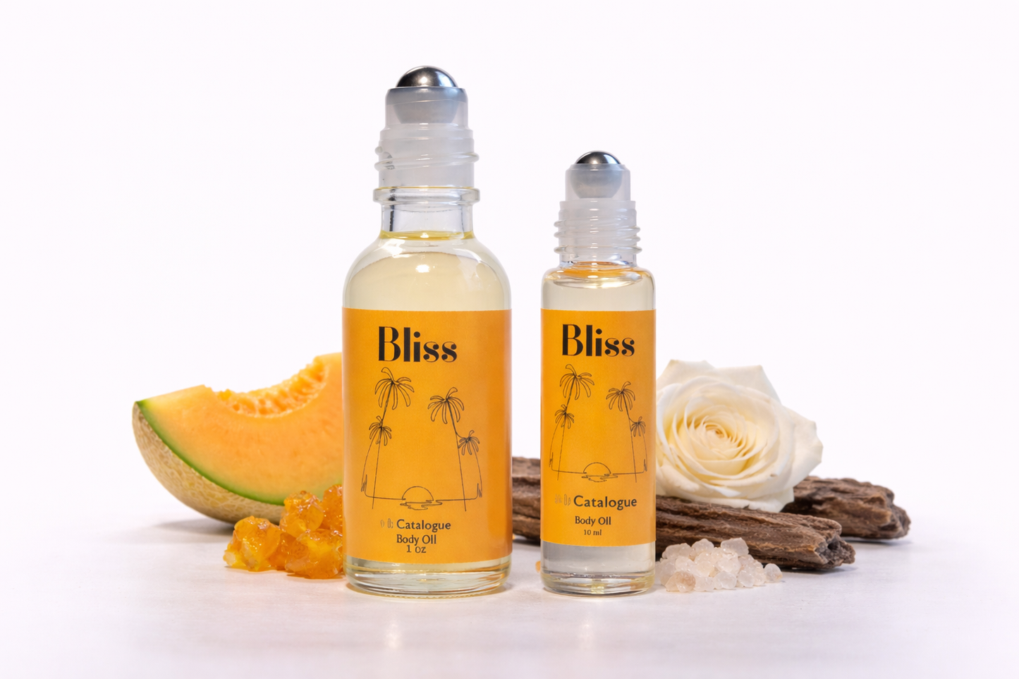 Bliss - Amber Cantaloupe Rose)